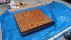 床の間ｾｯﾄは框と床板が一体となってます