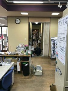 毎年恒例の大掃除