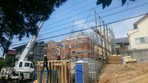 F様邸の上棟がありましたー