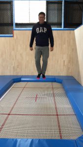 トランポリン♪