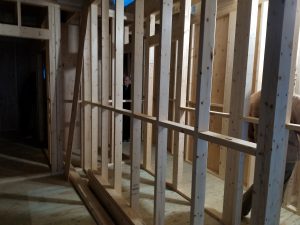 建築現場の風景。