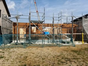 いよいよ上棟です