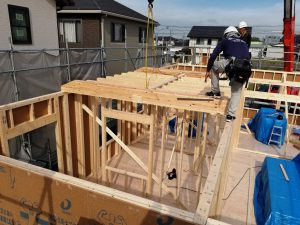 いよいよ上棟です