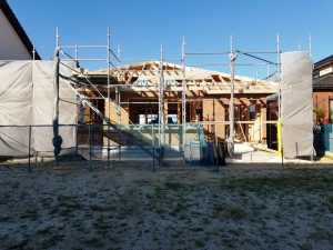 いよいよ上棟です