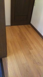 フロアー補修の一例