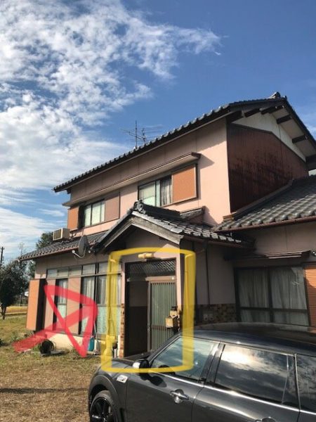 犬山市現場にて