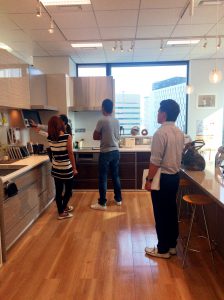 久々のショールーム