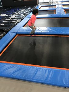 トランポリン♪