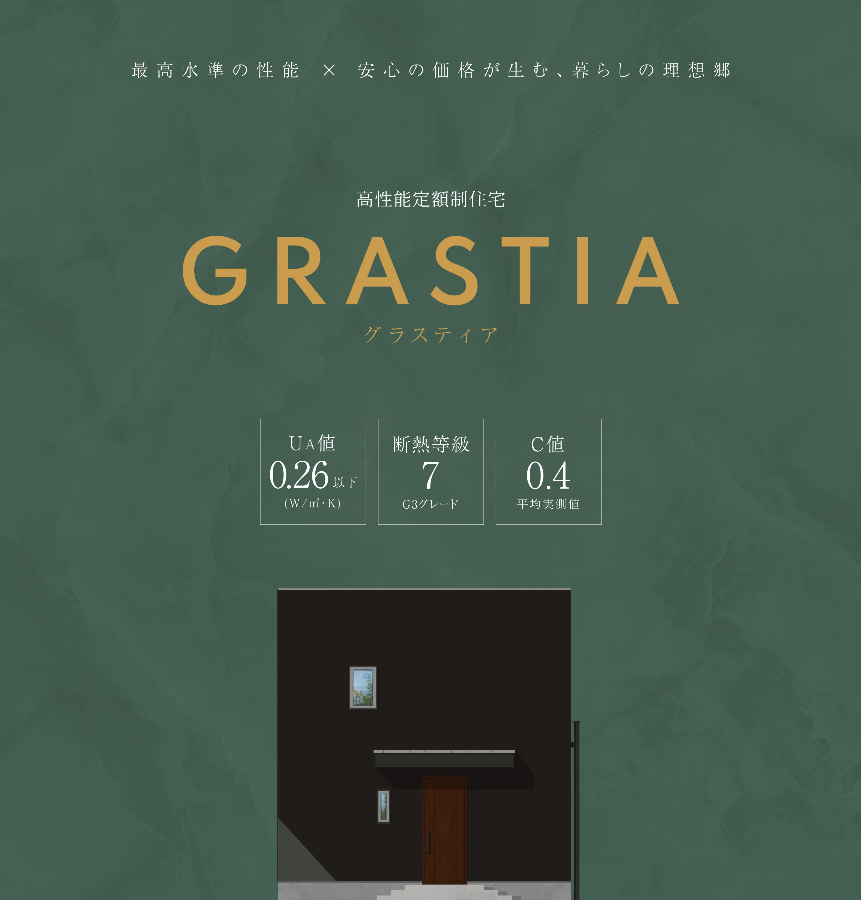 高性能定額制住宅 GRASTIA
