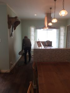 モデルハウスのお掃除