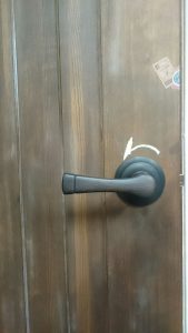 面白いドアノブ