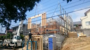 F様邸の上棟がありましたー