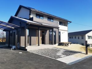 とても落ち着きのあるお家でした。