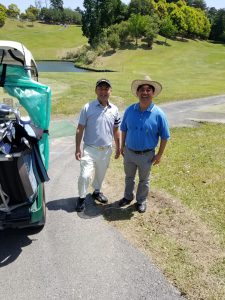 ゴルフ行ってきました。