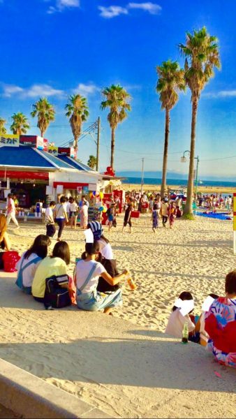 内海の花火大会