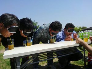 ゲームでも盛り上りました