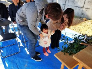 完成引渡致しました