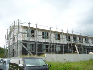 内部の造作中でございます。