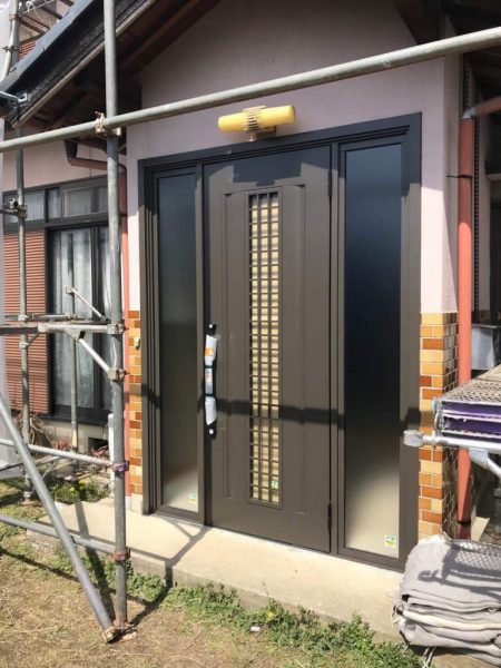 犬山市現場にて