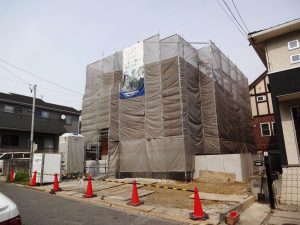 上棟いたしました