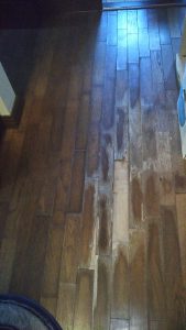 フロアー補修の一例