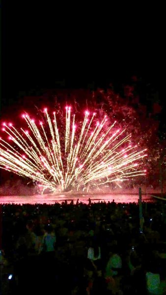 内海の花火大会