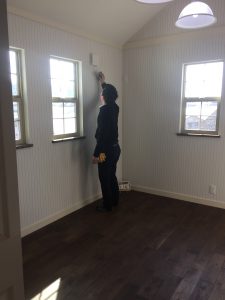 モデルハウスのお掃除