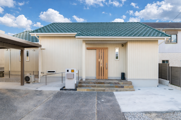 未来を静かに見守る平屋｜半田市