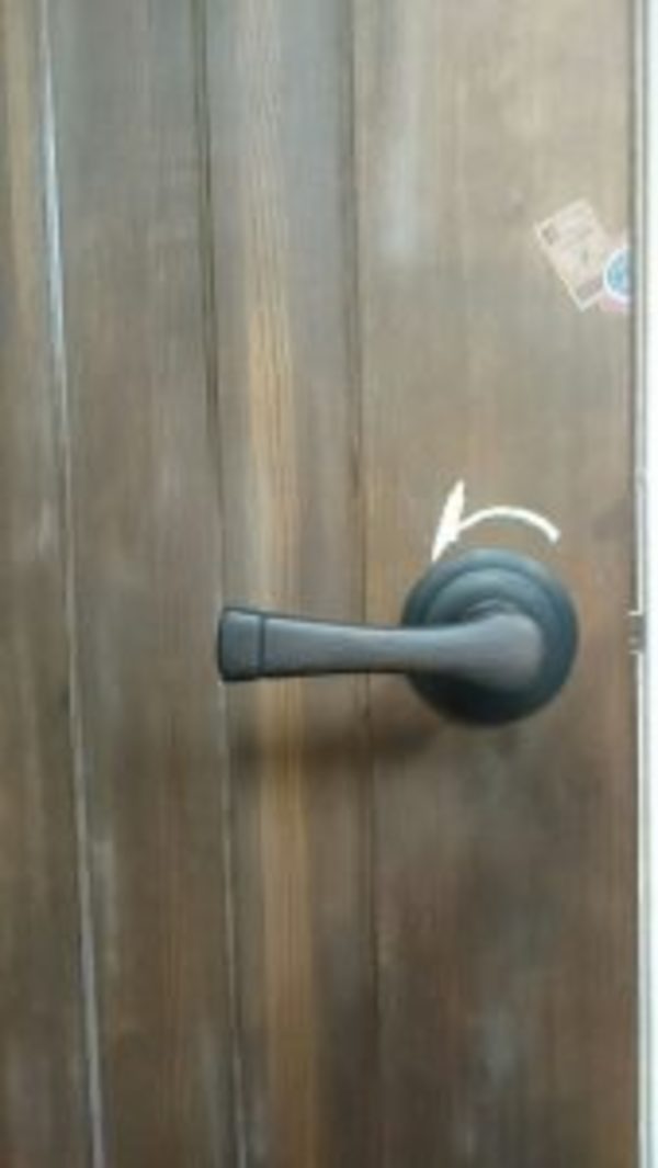 面白いドアノブ