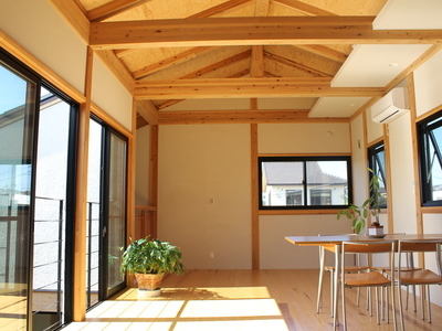 空を感じる家のサムネイル