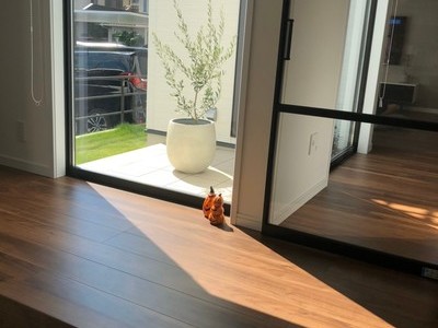 白と黒のモダンな家のサムネイル