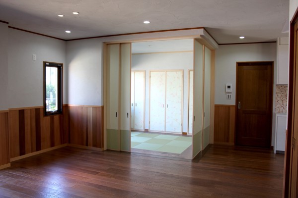 「和の空間」を畳コーナーで実現